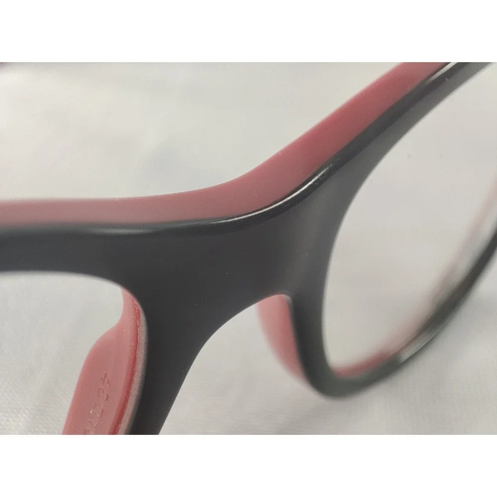Ray-Ban RB1528‎ 3573 Black Red Junior Kids Eyeglass Frames 48mm NWT + Case